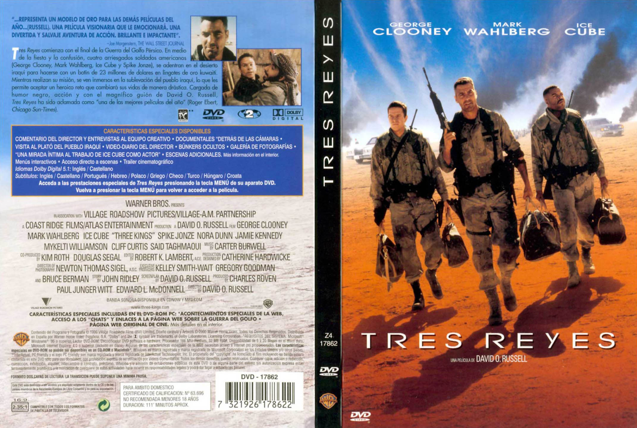 Tres reyes de David O. Russell