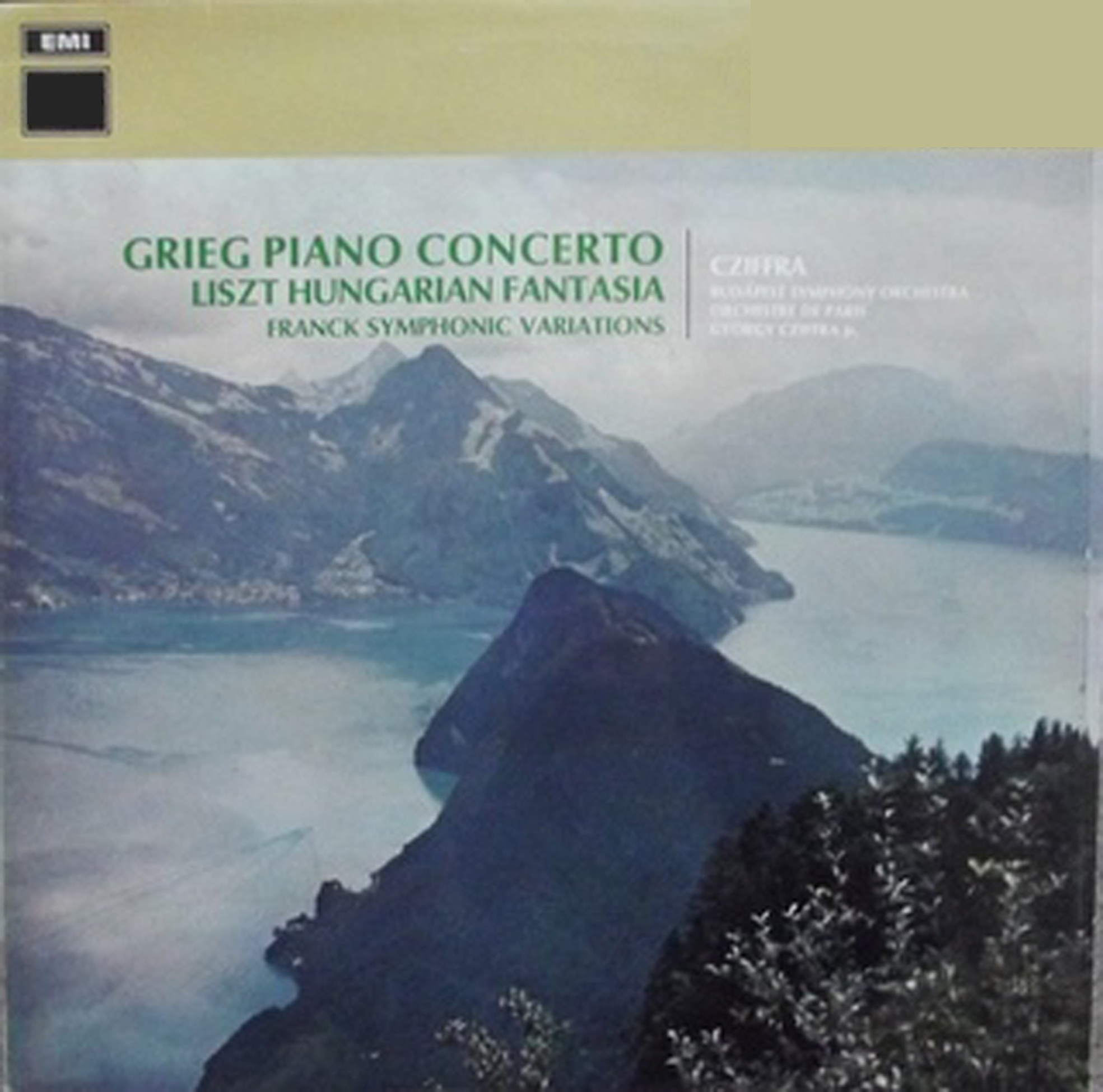 Liszt - hungarian fantasía. Grieg piano concerto