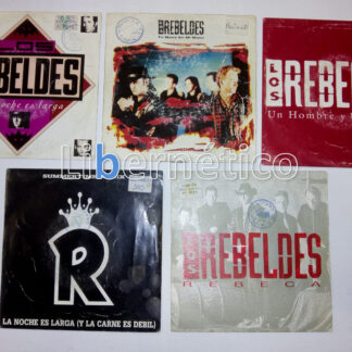 Los Rebeldes – Cinco singles Promo