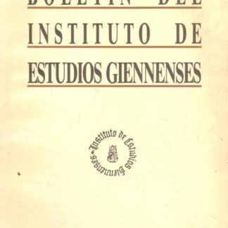 Boletín del instituto de estudios giennenses.  Núm. 134. Abril-Junio 1988.