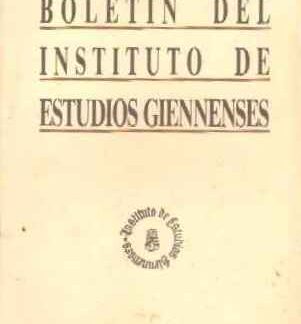 Boletín del instituto de estudios giennenses. Núm. 141. Enero-Junio 1990.