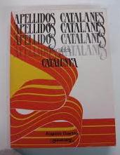 Apellidos catalanes. Heráldica de Catalunya. Augusto Cuartas