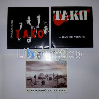 Tako ‎– No Puedo Respirar– A Ras De Viento– Confundió La Locura